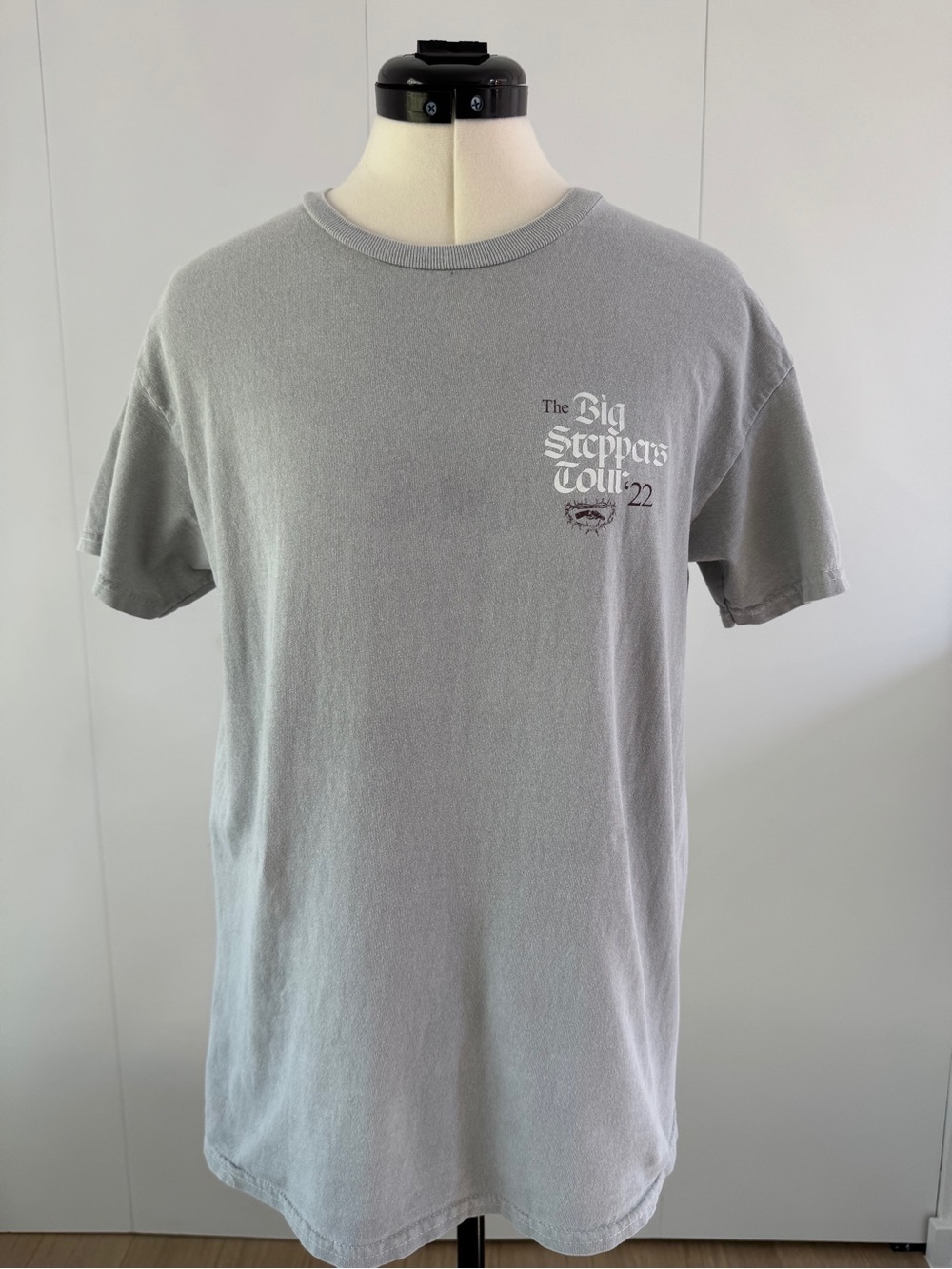 Kendrick Lamar Big Steppers Tour Tee (Grey/Burgundy)